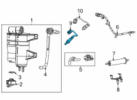 OEM 2022 Jeep Grand Wagoneer OXYGEN Diagram - 68493426AA