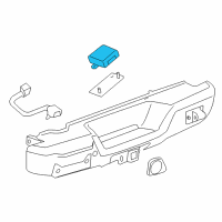 OEM Hummer Module Diagram - 94713165