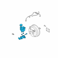 OEM 2008 Kia Rondo Cylinder Assembly-Brake Diagram - 585101D050DS