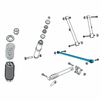 OEM 2018 Ram 2500 Bar-Rear Diagram - 68414804AB