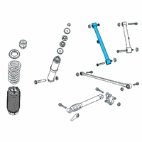 OEM Ram 2500 Upper Control Arm Diagram - 68349312AB