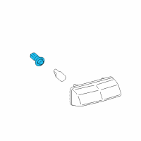 OEM 2014 Toyota Prius Plug-In Socket & Wire Diagram - 90075-99011