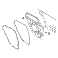 OEM 2022 Ford Escape Door Shell Plug Diagram - -W718718-S300