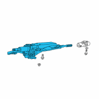 OEM Honda Civic Column Assembly, Steering Diagram - 53200-S5S-G01