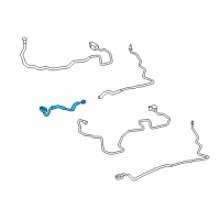 OEM 2013 Toyota Sequoia Suction Hose Diagram - 88712-0C150