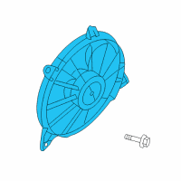 OEM 2019 Dodge Journey Module-Fan Diagram - 68102119AA