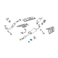 OEM 2010 Toyota Highlander Damper Diagram - 17581-46050