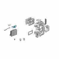 OEM 2003 Acura TL Valve Assembly, Expansion Diagram - 80220-S0K-A01