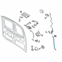OEM 2014 Ford Transit Connect Cable Diagram - DT1Z-61266A46-A
