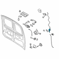 OEM 2020 Ford Transit Connect Remote Control Diagram - BK2Z-61431B15-B