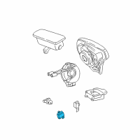 OEM Toyota Side Sensor Diagram - 89860-02040