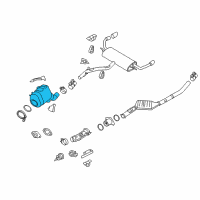 OEM 2012 BMW X5 Exhaust Pipe Diagram - 18-30-8-512-287