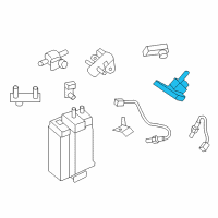 OEM 2011 Nissan GT-R Valve Assembly-SOLENOID Diagram - 14956-JF00A