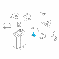 OEM 2010 Nissan GT-R Pressure Sensor Diagram - 22650-JF00A