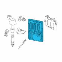 OEM 2019 Chevrolet Equinox MODULE ASM-ENG CONT (W/ 2ND MPU) Diagram - 24000466