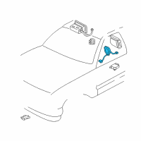 OEM 2005 Hummer H2 Clock Spring Diagram - 26095673