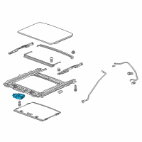 OEM 2021 Chevrolet Spark Motor Diagram - 95366479