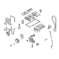 OEM Kia Rio Seal-Oil Diagram - 2142122020