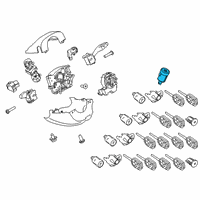 OEM Ford Transit Connect Ignition Cylinder Diagram - 3M5Z-11582-A
