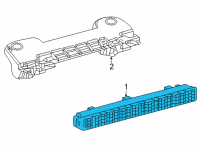 OEM 2022 Toyota Corolla Cross High Mount Lamp Diagram - 81570-26220