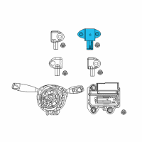 OEM 2019 Jeep Compass Sensor-Pressure Diagram - 68245077AA