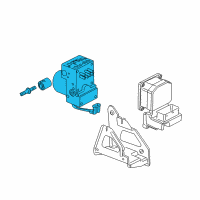 OEM 2005 Pontiac Montana Valve Kit, Brake Pressure Mod Diagram - 19212187