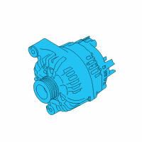 OEM BMW Z4 Exchange Alternator Diagram - 12-31-7-558-218