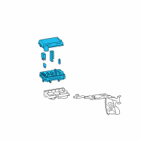 OEM Saturn Junction Block Diagram - 20833461