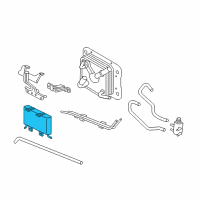 OEM 2016 Chevrolet City Express Cooler, Engine Oil Diagram - 19316324