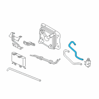 OEM 2016 Chevrolet City Express Lower Hose Diagram - 19316330