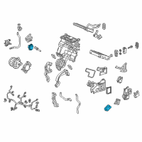 OEM Acura Power Transistor Diagram - 79330-TZ5-A51