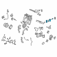 OEM 2022 Honda Ridgeline Valve Sub-Assembly, Expansion Diagram - 80221-TZ5-A51