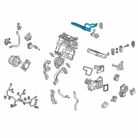 OEM Acura Core Sub-Assembly, Heater Diagram - 79115-TZ5-A42