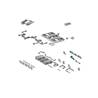 OEM 2006 Lexus RX400h Cable, Main Battery Diagram - G9242-48010