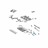 OEM Lexus RX400h Junction Block Assy, Battery W/Cable Diagram - G9240-48011