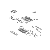 OEM 2008 Lexus RX400h Hose, Battery Diagram - 28885-20010