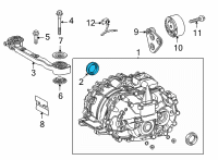 OEM 2019 Toyota RAV4 Oil Seal Diagram - 90311-42058