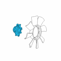 OEM 1998 Ford Ranger Clutch Diagram - F87Z-8A616-BA