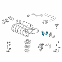 OEM 2014 Acura RLX Sensor, Front Laf Diagram - 36531-5G1-A01