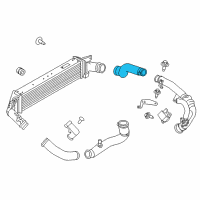 OEM 2019 Ford Explorer Outlet Hose Diagram - BB5Z-6C646-E