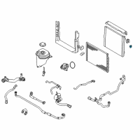 OEM 2017 BMW i3 Support Rubber Mounting Diagram - 17-11-7-553-481
