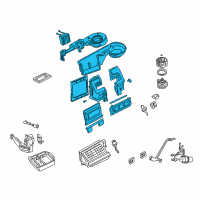 OEM 2005 Mercury Mountaineer Housing Assembly Diagram - 4L2Z-19850-DA