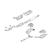 OEM Kia Optima Support Assembly-Hanger Diagram - 287852G200