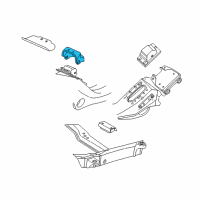 OEM GMC C3500 Mount Bracket Diagram - 15027096