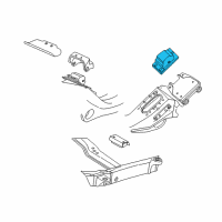 OEM Chevrolet Express Front Mount Diagram - 22188659