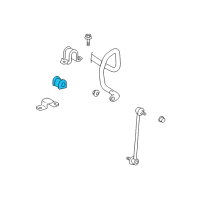 OEM 2011 Toyota Venza Bushings Diagram - 48815-0T010