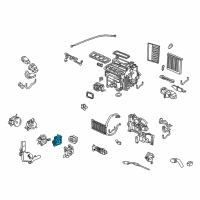 OEM Acura RL Motor Assembly, Servo (Passenger) Diagram - 79130-SJA-A01