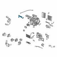 OEM Acura RL Sub-Wire, Air Conditioner Diagram - 80651-SJA-A02