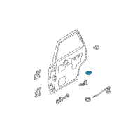 OEM 2004 Ford Escape Handle, Inside Diagram - 6L8Z-7826602-BA