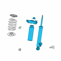 OEM 2018 Chevrolet Impala Shock Absorber Diagram - 84185487